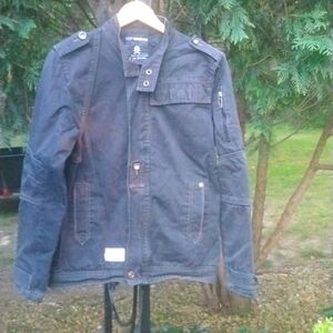 RP Gene heavy duty cotton Jacket, racer inspired Rn125796, sizeM